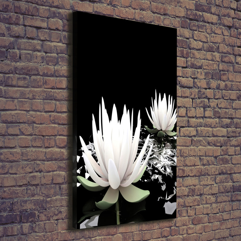 Flamingos - Wrapped Canvas Print