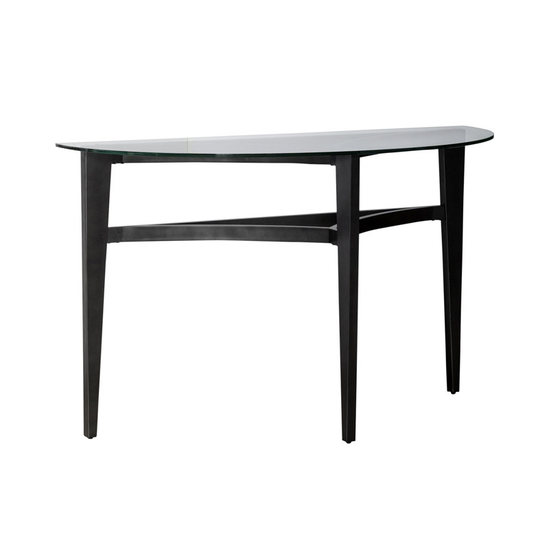 Aldiana Sofa Table w/ Glass Top