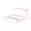 Lit escamotable en bois Latitia avec tiroir et ports USB-684191245-684191246