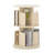 2 PCS 2-Tier Rotating Bookshelf 360° Display Rack Dividers & Anti-falling Baffles Natural-1105594726-1105594725