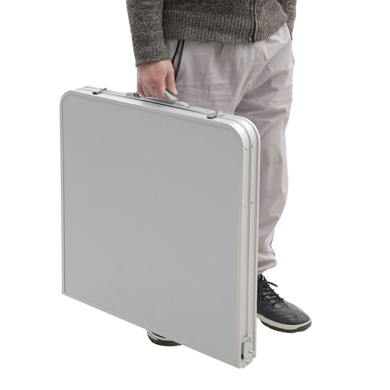 27.24'' Rectangular Adjustable Folding Table