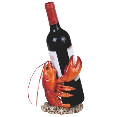Chadley Tabletop Wine Bottle Rack in Red