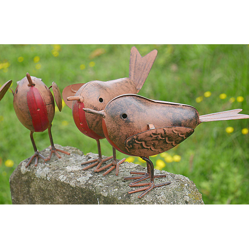 Halcomb Animals UV Resistant Metal Garden Statue
