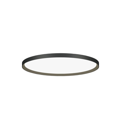 Plafonnier encastré simple à 1 lumière DEL Apollo