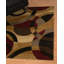 Tapis orange / brun / rouge Bahr Ricochet-1801883918