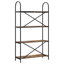Bookshelf Engineered wood Modern Rectangular Shelving Unit Living Room-400222322