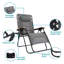 Très grand fauteuil inclinable zéro gravité avec coussin Syril-897562375
