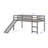 Multifunctional Twin Loft Bed, Includes An Exciting Slide For Added Fun-2124581233