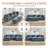 Shamilla U-Shaped Modular Sectional Sofa with 2 Ottomans – Soft Chenille Upholstery & Reversible Design-604438386-604725686