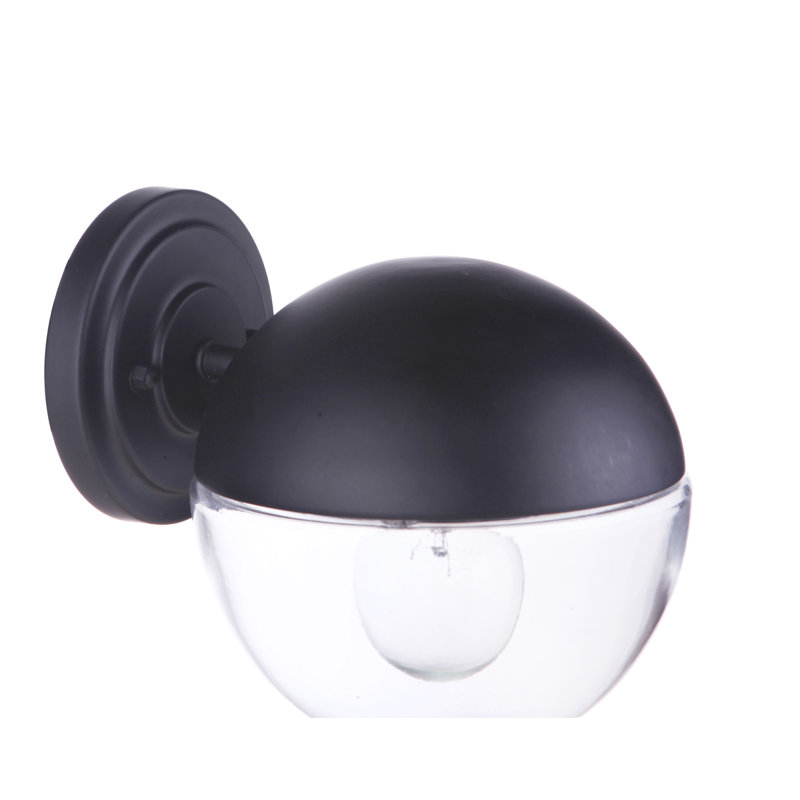 Lanterne murale d'extérieur Evie, Minuit, H 7,25 po x l 6,5 po x P 7,76 po