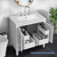 Carramar 30'' Single Bathroom Vanity with Ceramic Top-1135895029
