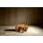 Bisbee Natural Round Wood Coffee Table, Brown