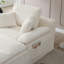 Chaise longue Boneless Cloud avec larges accoudoirs