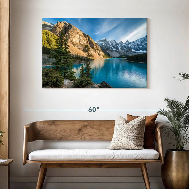 Alvord Glorious Moraine Lake, H 30 po x l 45 po