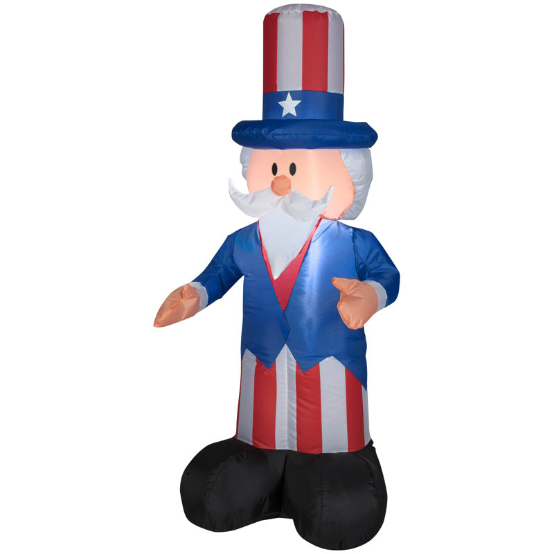 4 ft. Inflatable Uncle Sam