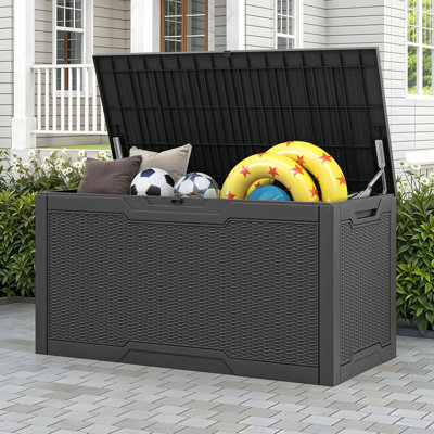 Balconera 100 Gallons Lockable Resin Deck Box