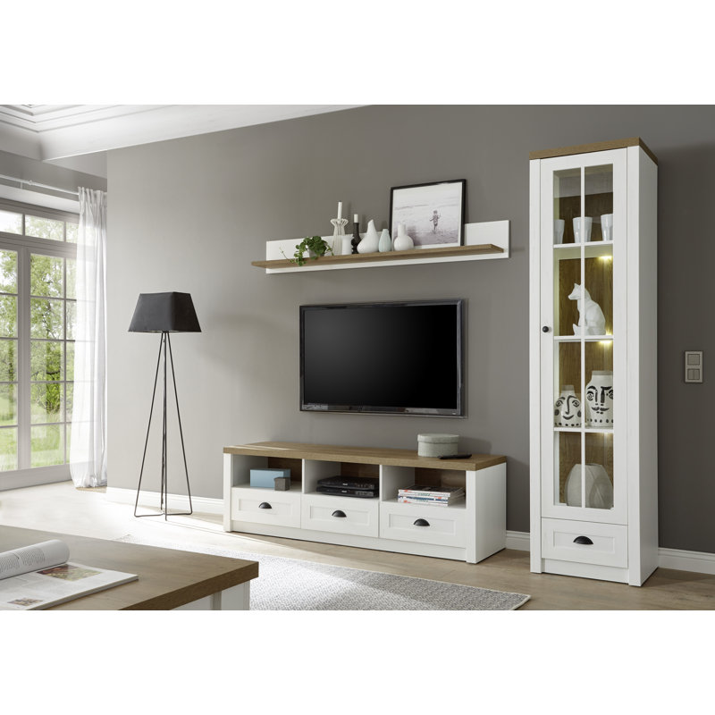 Grimaldo TV Stand for TVs up to 70", 198cm H x 230cm W x 43cm D