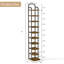 10 - Pair Solid Wood Shoe Rack