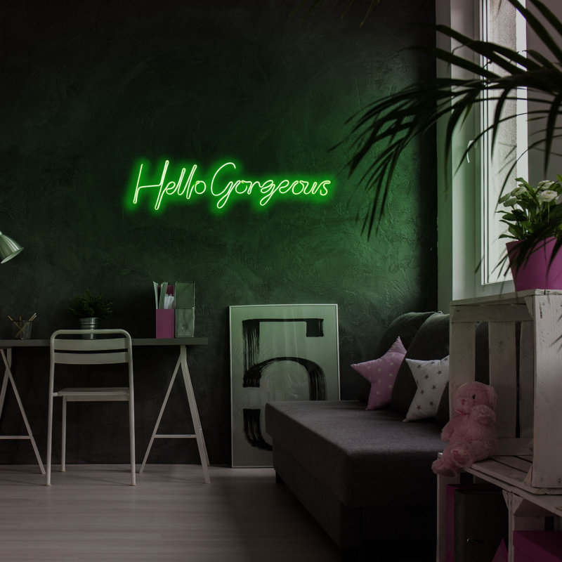 Wall Decor on Resin, Green