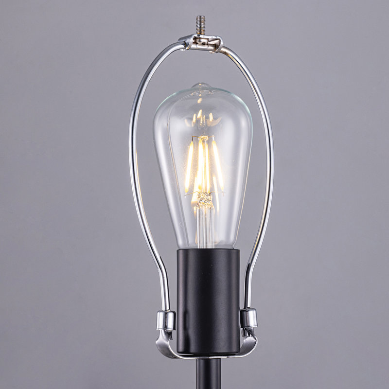 Lampe de chevet 2 lumières noir