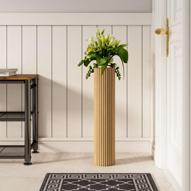 70.1cm Wood Floor Vase
