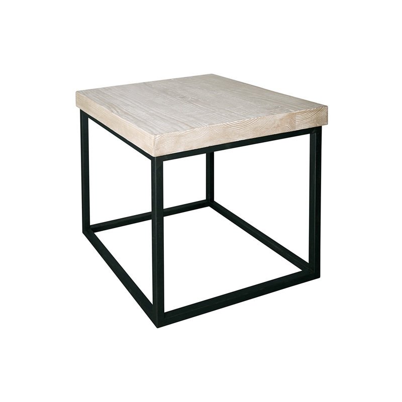 Marin Solid Wood Top End Table