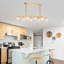 Cristal de luxe pour chambre à coucher - salon rétro or mat-391347165