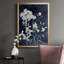 Indigo Botanical II Revisité - reproduction d'art sur toile-987635290-987635291