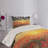 Flower Farmhouse / Country Coverlet