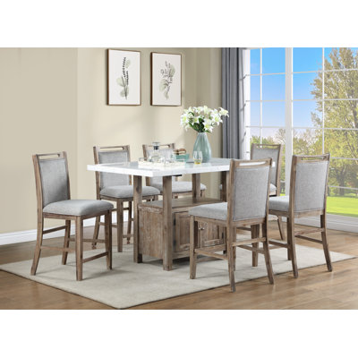 Ensemble de salle à manger rectangulaire L 36 po x l 60 po Tateos