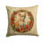 Christmas Flowers Frame Outdoor Throw Pillow-92587511-92587510