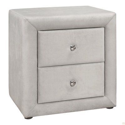 Nightstand, Nightstand, End, Side, Lamp, Storage Drawer