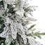 Arbre de Noël articulé enneigé 8 pi-1474288792