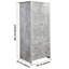 Alexendria 2 Door Manufactured Wood Wardrobe