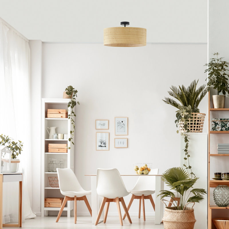WENECJA BOHO 3 - Light Simple Pendant, Black