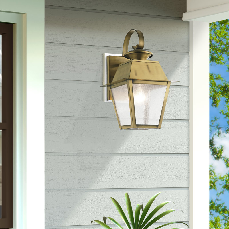 Arnetria Wall Light, Antique Brass