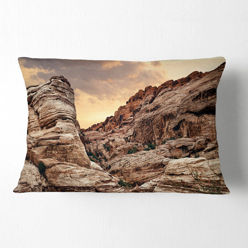 Landscape Reversible Throw Pillow