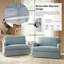 Chaise parsons surdimensionnée avec accoudoirs uniques Terren-655891813