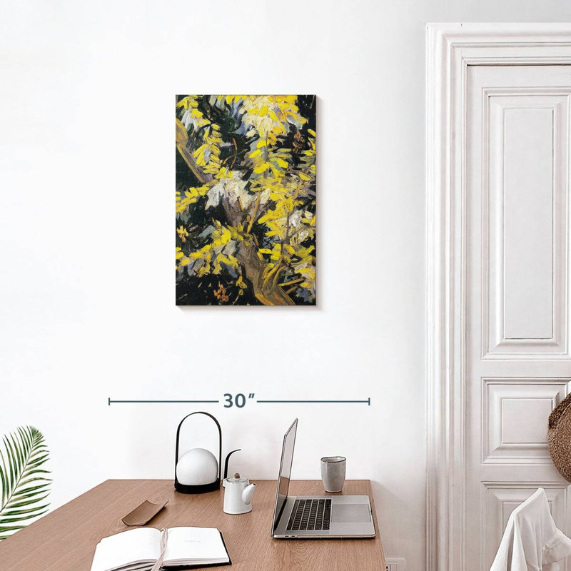 Avery Blossoming Acacia Branches, 24" H x 16" W