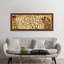 The Tree Of Life by Gustav Klimt - Floater Frame Panoramic Painting on Canvas-372995975-372995979