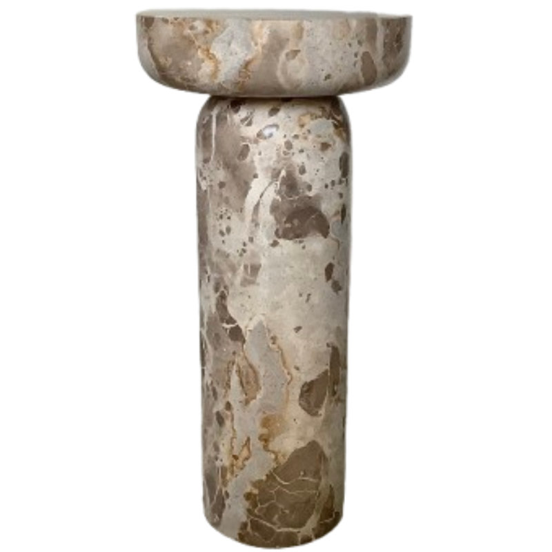 Table d'appoint Alba - Taupe crémeux