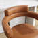 Rozie Swivel Upholstered 26" Faux Leather Counter Stool with Curved Wing Back and Metal Frame