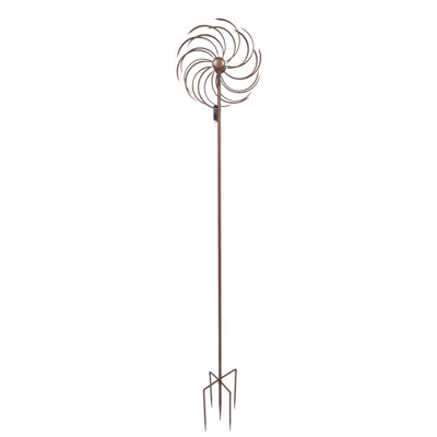 Figura Weather Resistant Metal Abstract Windmill