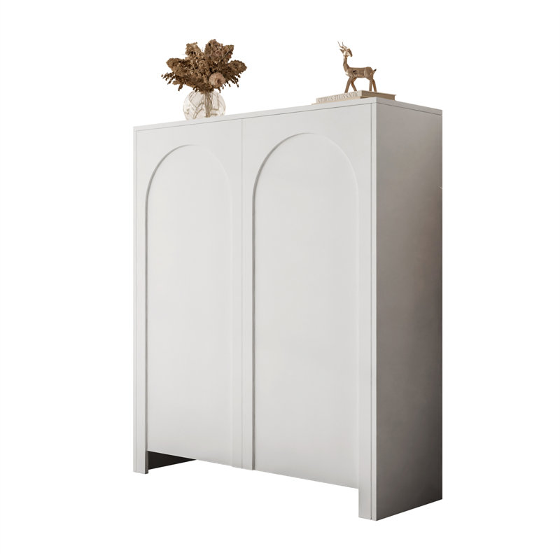 ARIADNA Highboard Accent Chest, White