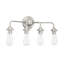 Éclairage pour meuble-lavabo 4 lumières Upney-925198971