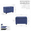 Vivi Fabric Flip Top Storage Bench-1779161256
