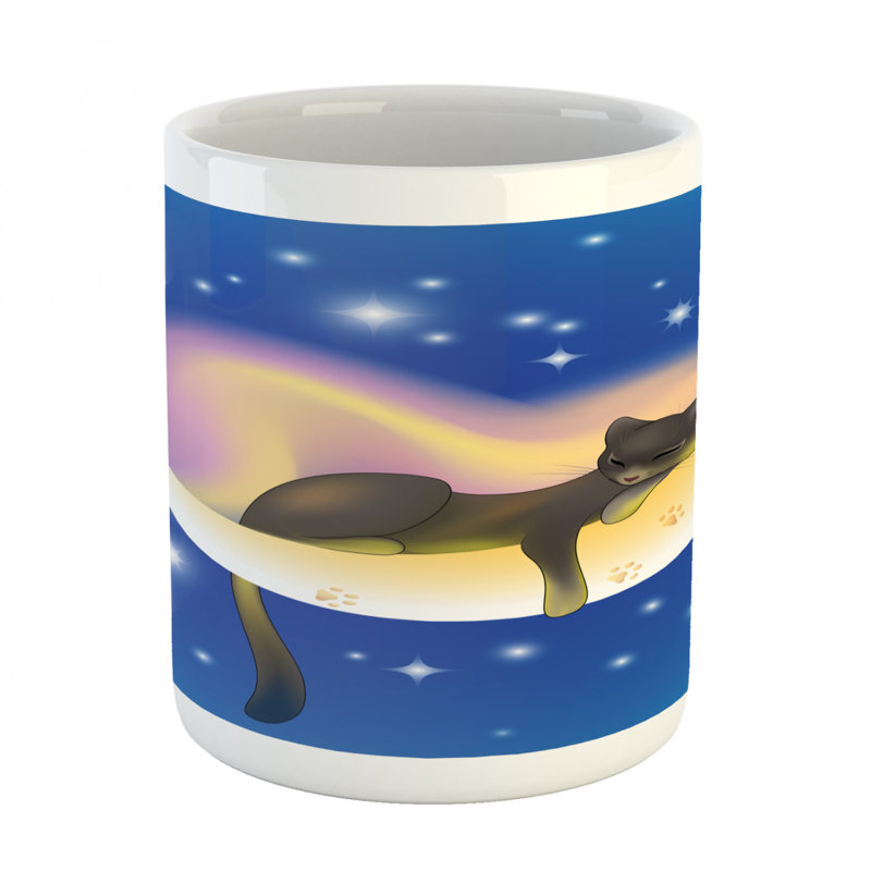 Grande tasse à café chat
