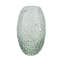 Vase en verre vert 13,5 "H