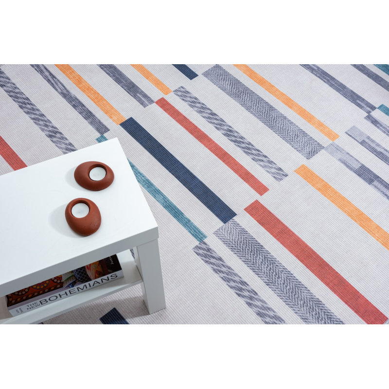 Aivry Abstract 160cm X 236cm Indoor / Outdoor Area Rug