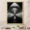 «Grey Tunnel Futuristic Elegance Sleek I», reproduction sur toile